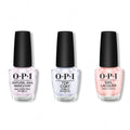 OPI - Nail Lacquer Combo - Base, Top & Rosy Future 0.5 oz - Professional Care