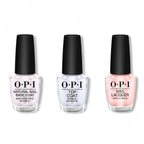 OPI - Nail Lacquer Combo - Base, Top & Rosy Future 0.5 oz - Professional Care