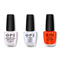 OPI - Nail Lacquer Combo - Base, Top & Rust & Relaxation - Professional Care