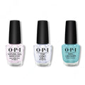 OPI - Nail Lacquer Combo - Base, Top & Sage Simulation - Professional Care