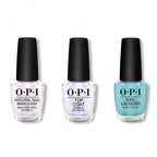 OPI - Nail Lacquer Combo - Base, Top & Sage Simulation - Professional Care