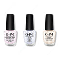 OPI - Nail Lacquer Combo - Base, Top & Salty Sweet Nothings - Professional Care