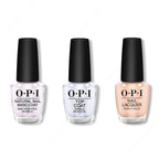 OPI - Nail Lacquer Combo - Base, Top & Samoan Sand 0.5 oz - Professional Care