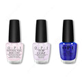 OPI - Nail Lacquer Combo - Base, Top & Scorpio Seduction - Professional Care
