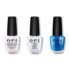 OPI - Nail Lacquer Combo - Base, Top & Sea-Ze the Day - Professional Care