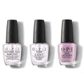 OPI - Nail Lacquer Combo - Base, Top & Shellmates Forever! 0.5 oz - Professional Care