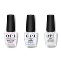 OPI - Nail Lacquer Combo - Base, Top & Snatch'd Silver - Professional Care