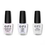 OPI - Nail Lacquer Combo - Base, Top & Snatch'd Silver - Professional Care