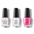 OPI - Nail Lacquer Combo - Base, Top & Spring Break The Internet - Professional Care