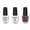 OPI - Nail Lacquer Combo - Base, Top & Squeaker of the House 0.5 oz - Professional Care