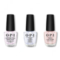 OPI - Nail Lacquer Combo - Base, Top & Stop It I'm Blushing! 0.5 oz - Professional Care