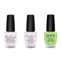 OPI - Nail Lacquer Combo - Base, Top & Summer Monday-Fridays - Professional Care