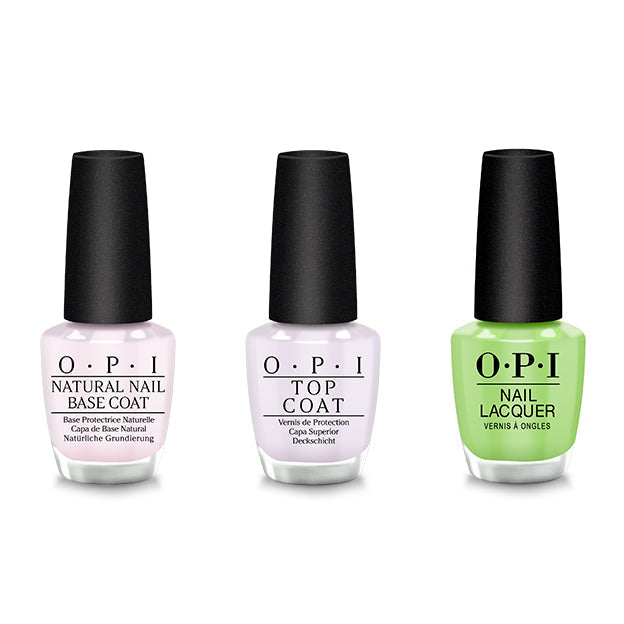 OPI - Nail Lacquer Combo - Base, Top & Summer Monday-Fridays - Professional Care