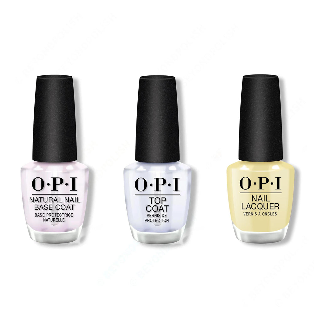OPI - Nail Lacquer Combo - Base, Top & Sunny Bunny - OPIcons Spring 2026