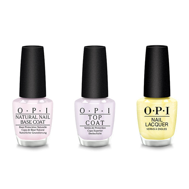 OPI - Nail Lacquer Combo - Base, Top & Sunscreening My Calls - Professional Care