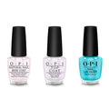 OPI - Nail Lacquer Combo - Base, Top & Surf Naked - Professional Care