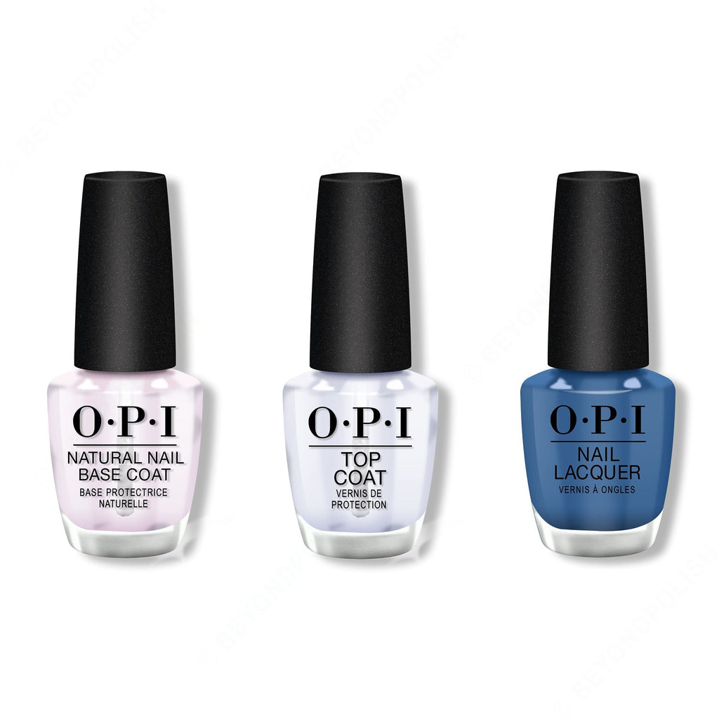 OPI - Nail Lacquer Combo - Base, Top & Suzi Takes A Sound Bath - Professional Care