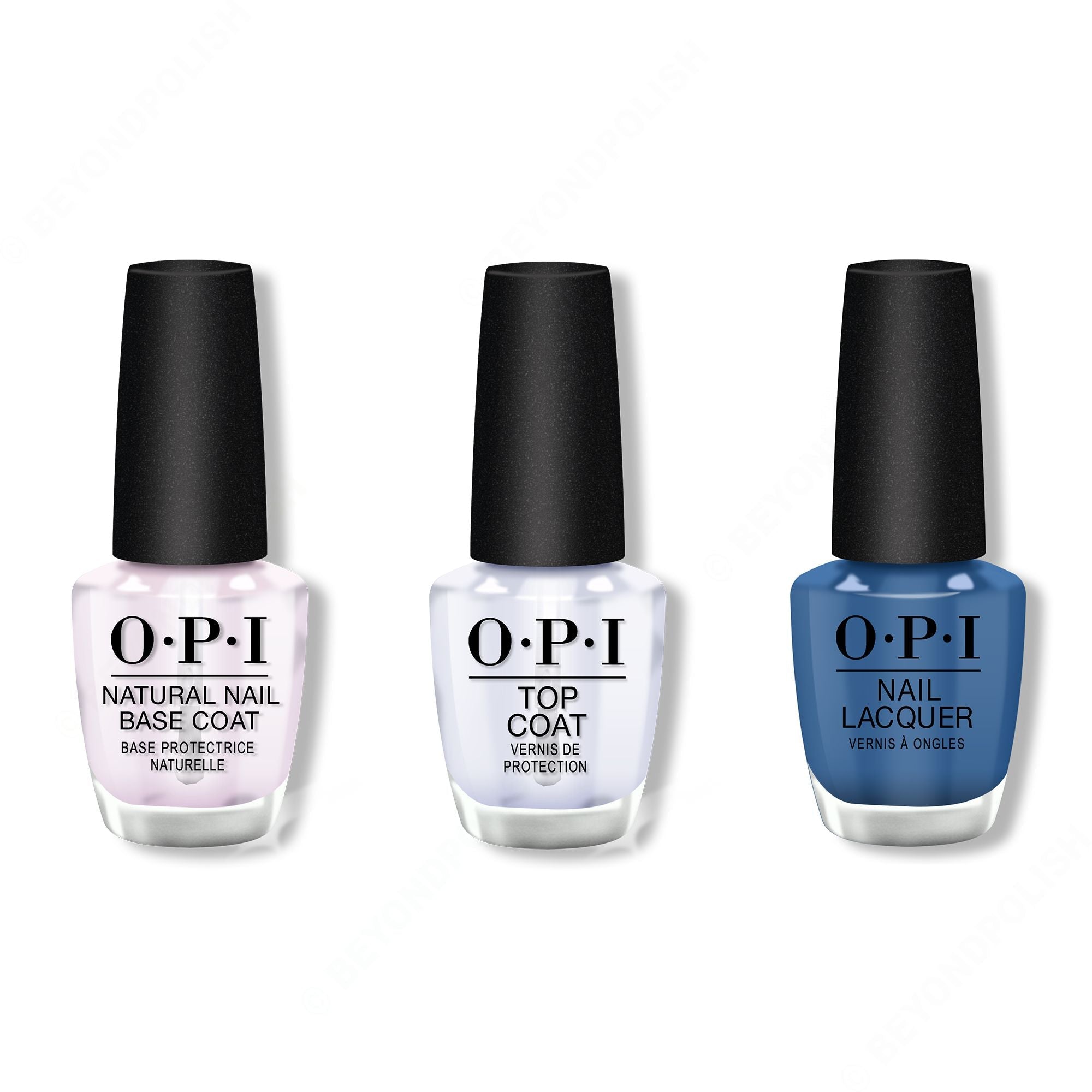 OPI - Nail Lacquer Combo - Base, Top & Suzi Takes A Sound Bath - Professional Care