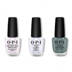 OPI - Nail Lacquer Combo - Base, Top & Suzi Talks With Her Hands 0.5 oz - Professional Care