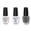 OPI - Nail Lacquer Combo - Base, Top & Tempted to Lick-orice
