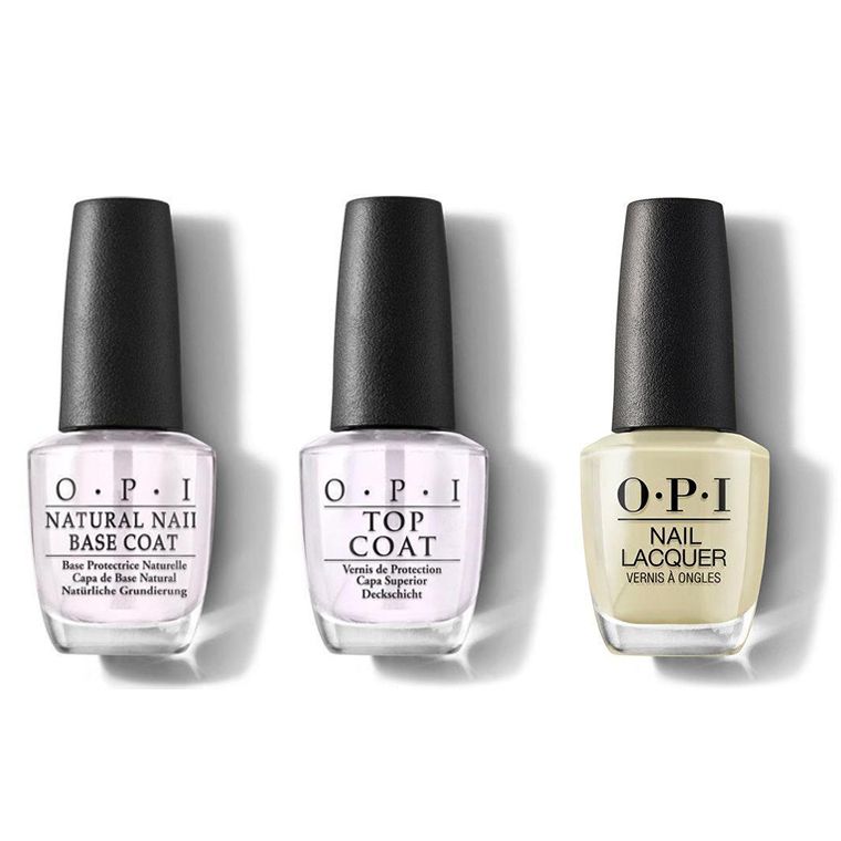OPI - Nail Lacquer Combo - Base, Top & This Isn't Greenland 0.5 oz - Professional Care