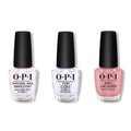 OPI - Nail Lacquer Combo - Base, Top & Tickle My France-y 0.5 oz - Professional Care