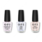 OPI - Nail Lacquer Combo - Base, Top & Tiramisu for Two 0.5 oz - Professional Care