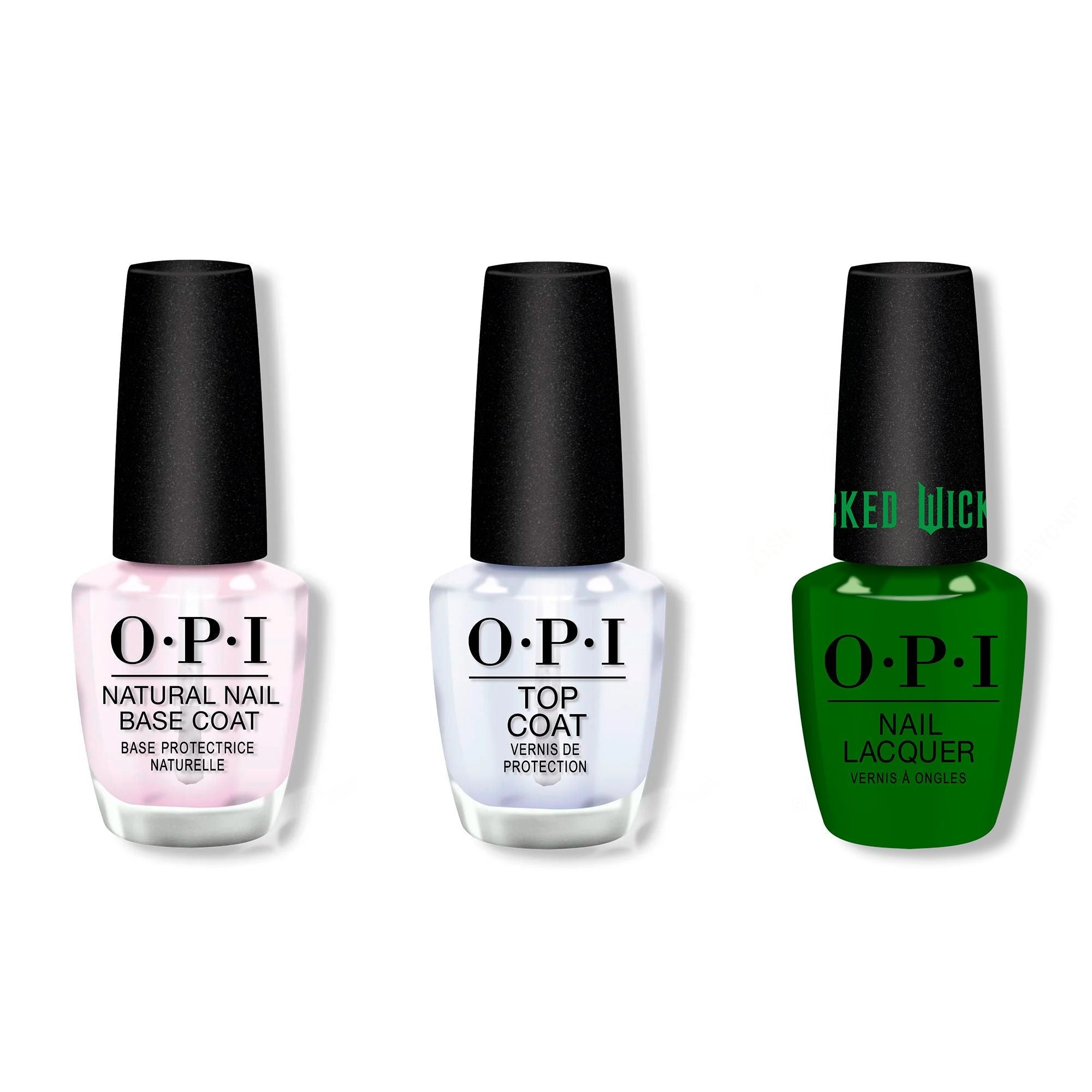 OPI - Nail Lacquer Combo - Base, Top & Witch O'Clock - Professional Care