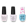 OPI - Nail Lacquer Combo - Base, Top & Yay Space - Professional Care