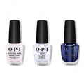 OPI - Nail Lacquer Combo - Base, Top & Yoga-ta Get this Blue! 0.5 oz - Professional Care
