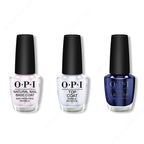 OPI - Nail Lacquer Combo - Base, Top & Yoga-ta Get this Blue! 0.5 oz - Professional Care