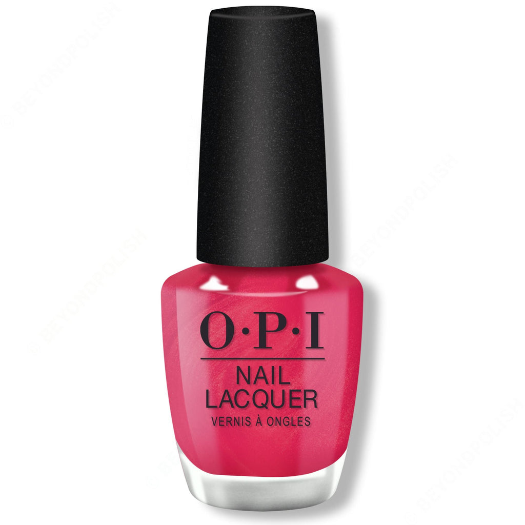 OPI Nail Lacquer - Cyber Cherry on Top 0.5 oz - Professional Care