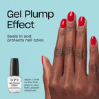 OPI Nail Lacquer - Gel Plump Effect Top Coat 0.5 oz