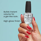 OPI Nail Lacquer - Gel Plump Effect Top Coat 0.5 oz