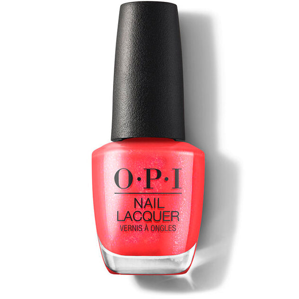 OPI Nail Lacquer - Left Your Texts On Red 0.5 oz - Professional Care