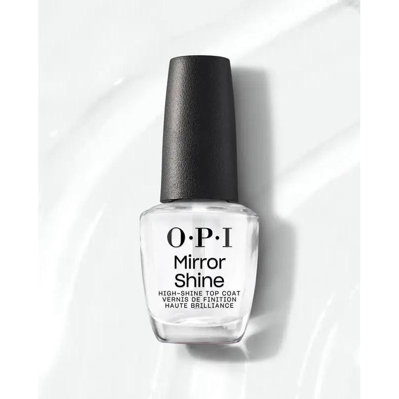 OPI Nail Lacquer - Mirror Shine Top Coat 0.5 oz - Professional Care