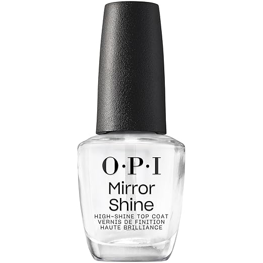OPI Nail Lacquer - Mirror Shine Top Coat 0.5 oz - Professional Care