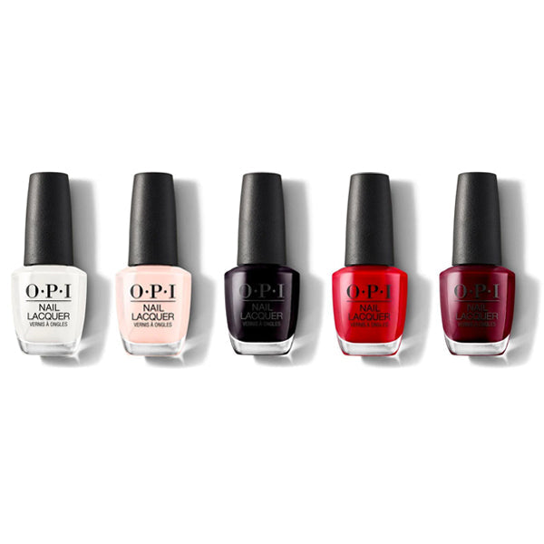 OPI Nail Lacquer - OPI Best Sellers 5pc Set - Professional Care