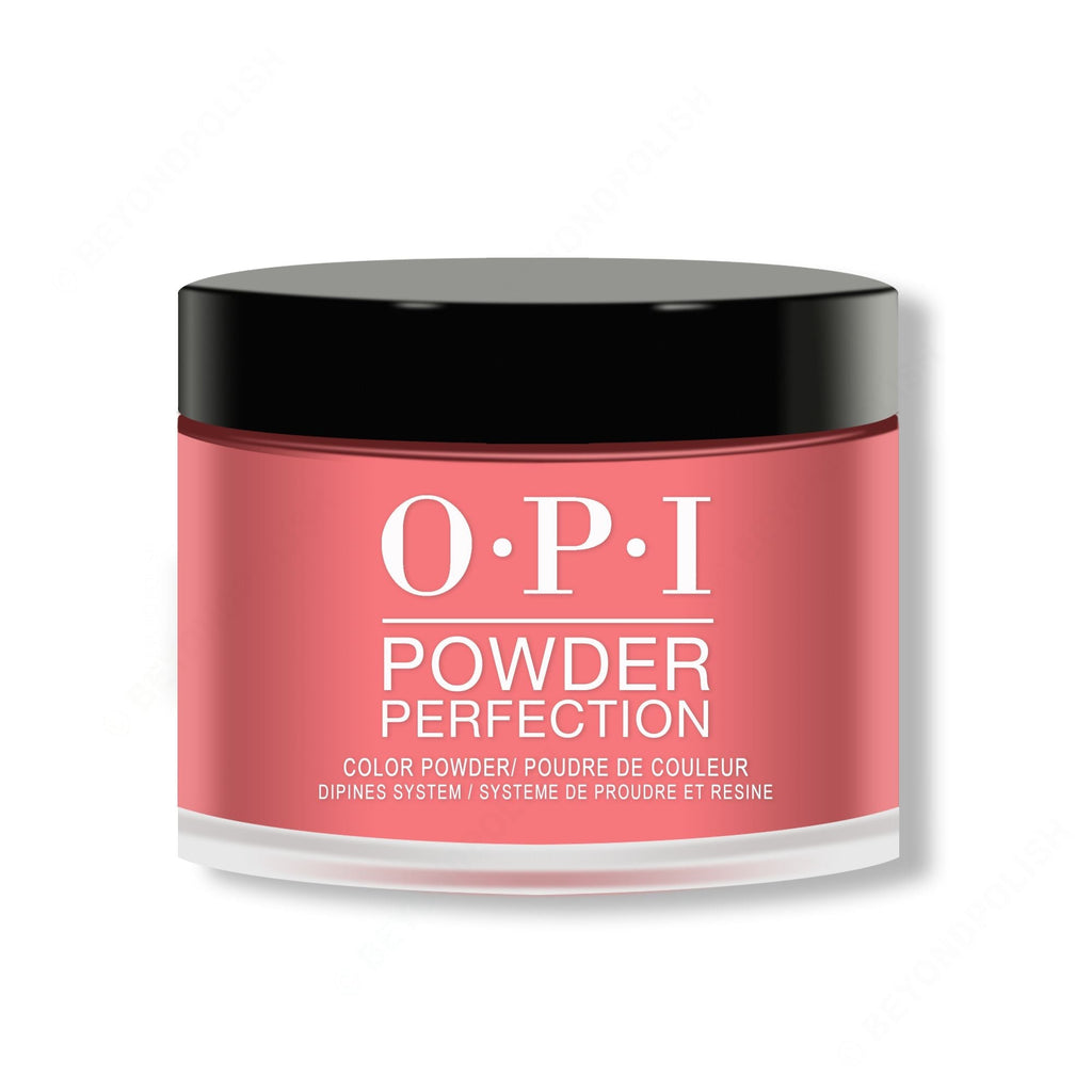 OPI Powder Perfection - Color So Hot It Berns 1.5 oz - Professional Care
