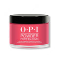 OPI Powder Perfection - OPI Red 1.5 oz - Professional Care