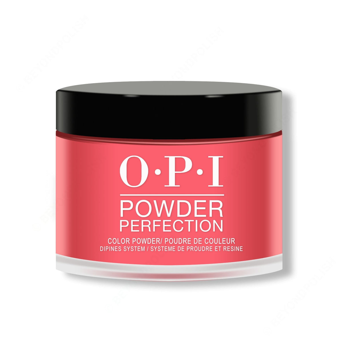OPI Powder Perfection - Red Hot Rio 1.5 oz - Professional Care